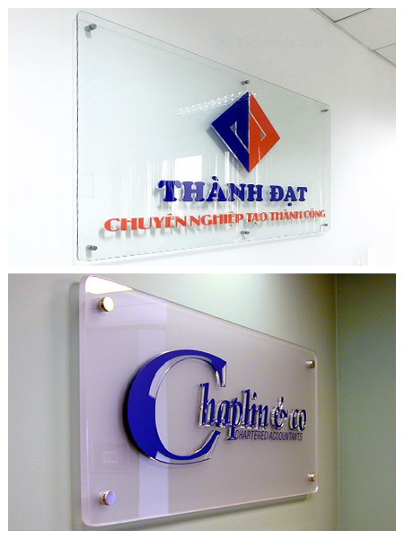 Biển logo công ty